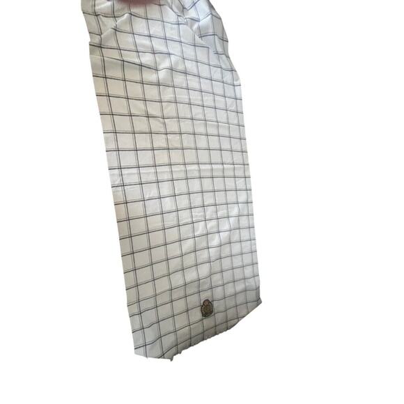 NWT Classic Ralph Lauren 70x 29 shawl scarf white and black striped soft cozy - Picture 5 of 7